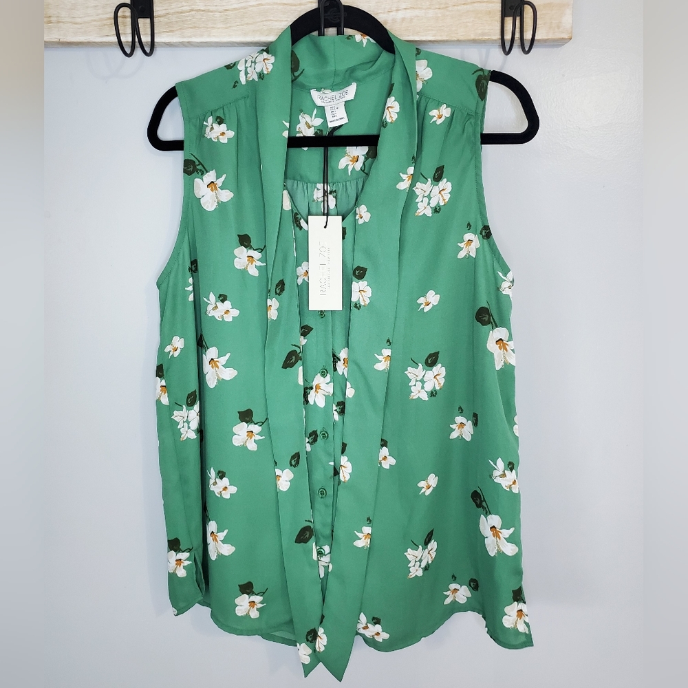 Rachel Zoe floral blous